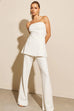 Pedro white top and pant