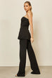 Pedro black top and pant