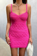 Cailin pink mini dress